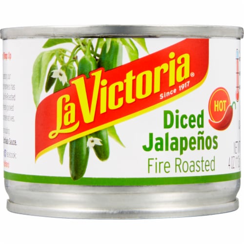 Calories in La Victoria Diced Hot Fire Roasted Jalapenos