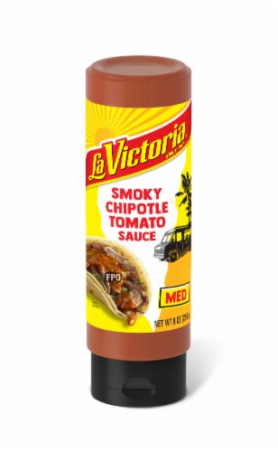 La Victoria® Medium Smoky Chipotle Tomato Sauce Perspective: front