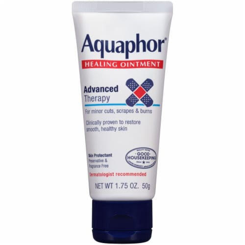 Aquaphor First Aid Healing Ointment Perspective: front