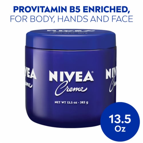 NIVEA Creme Body, Face and Hand Moisturizing Cream Perspective: front