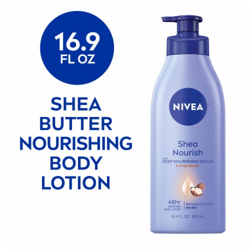 NIVEA Shea Nourish Body Lotion Perspective: front