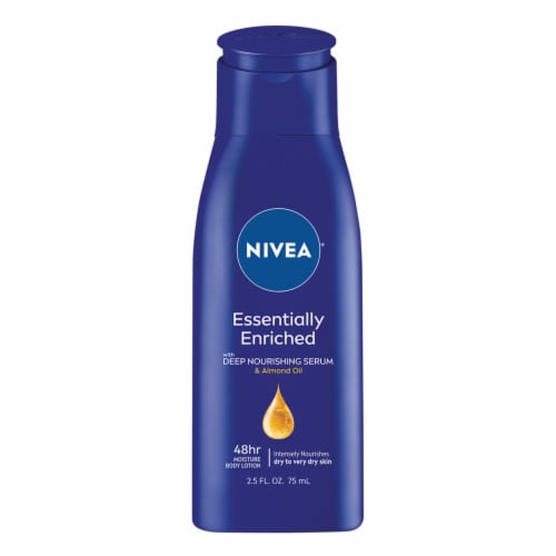 Nivea Essentially Enriched Travel Size Body Lotion Perspective: front