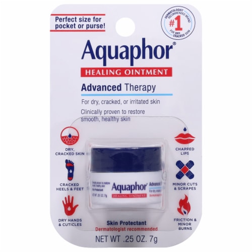 Aquaphor® Advanced Therapy Healing Ointment Perspective: front