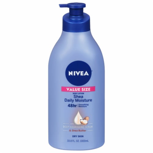 Nivea® Shea Nourish Value Size Body Lotion Perspective: front