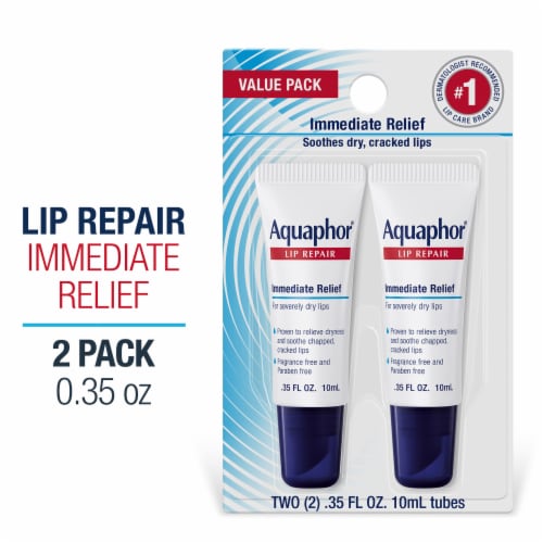 Aquaphor® Lip Repair Immediate Relief Perspective: front