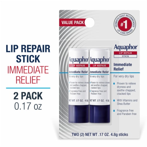 Aquaphor Lip Repair Sticks Value Pack Perspective: front