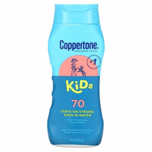 Coppertone Kids Sunscreen Lotion SPF 70 – 8 fl oz (237 ml)