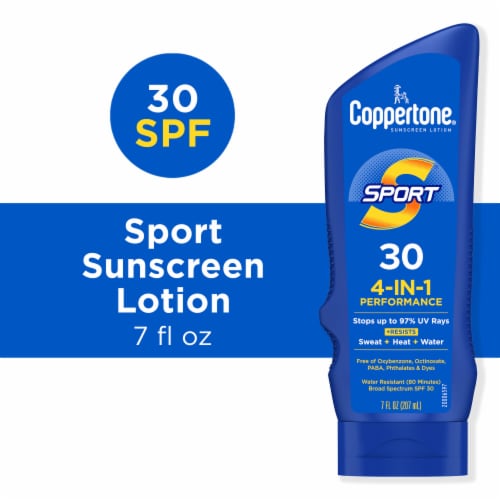 Coppertone® Sport SPF 30 Sunscreen Lotion Perspective: front