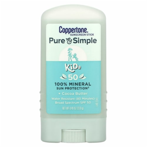 Coppertone Pure And Simple Kids Sunscreen Stick SPF 50