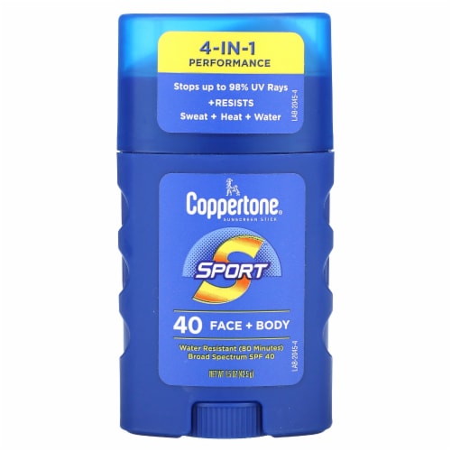 Coppertone® Sport SPF 40 Face + Body Sunscreen