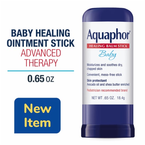 Aquaphor Baby Healing Balm Stick With Avocado Oil And Shea Butter Perspective: front