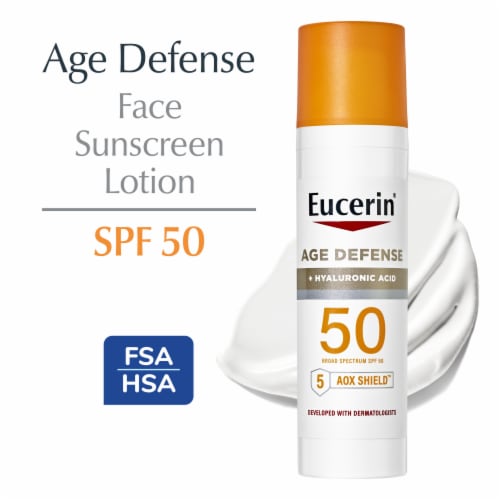 Eucerin® Age Defying Hyaluronic Acid SPF 50 Sunscreen Lotion