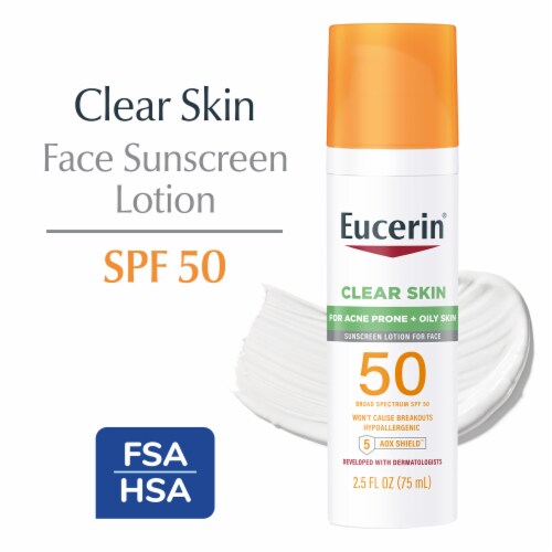 Eucerin® Oil Control SPF 50 Lightweight Sunscreen Lotion, 2.5 fl oz -  Gerbes Super Markets