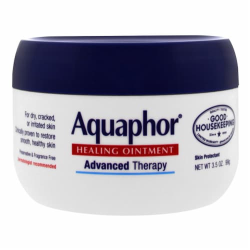 Aquaphor Advanced Therapy Healing Ointment 3.5 fl oz Perspective: front