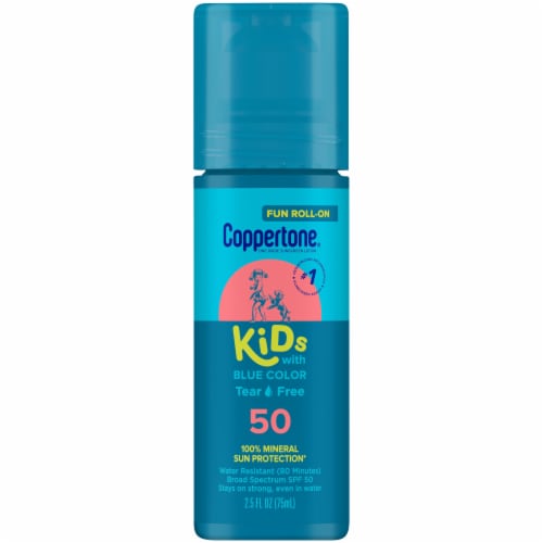 Coppertone Kids Tear Free Sunscreen Lotion Roll On SPF50 2 5 fl oz
