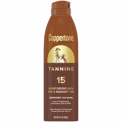 Coppertone Tanning Spray Perspective: front