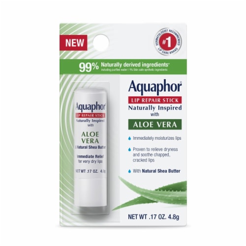 Aquaphor® Lip Repair Stick Aloe Vera Perspective: front