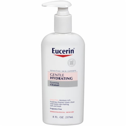 Eucerin Gentle Hydrating Foaming Cleanser Perspective: front