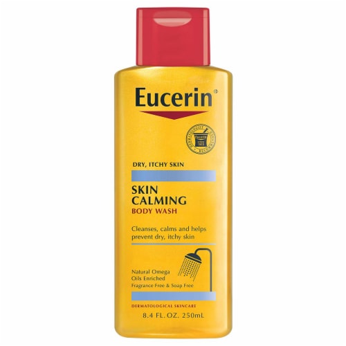 Eucerin Skin Calming Body Wash Perspective: front