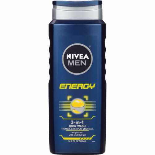 Krimpen storm zijn Nivea Men Energy 3-in-1 Body Wash, 16.9 fl oz - Metro Market