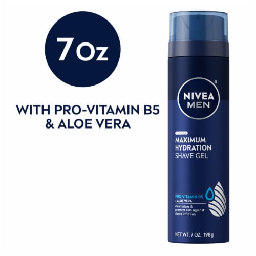 plakband Vertellen Mis Nivea Men Maximum Hydration Moisturizing Shaving Gel, 7 oz - Metro Market