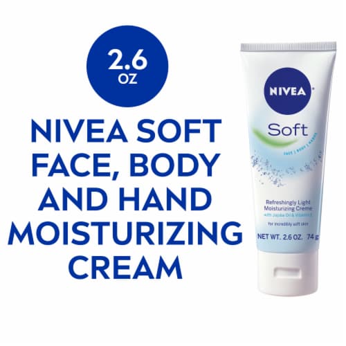 Nivea® Refreshingly Soft Moisturizing Creme Perspective: front