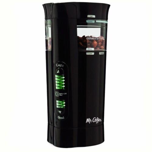 Mr. Coffee® Precision Coffee Grinder - Black Perspective: front