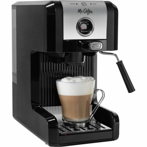 Mr. Coffee 4-Cup Steam Espresso System with Milk Frother