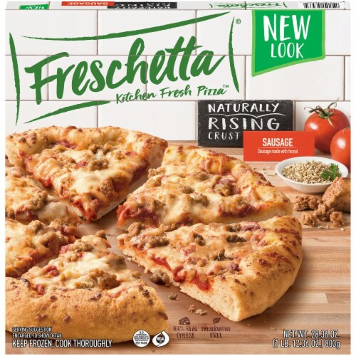 Freschetta Naturally Rising Crust Sausage Pizza, 28.36 oz Kroger