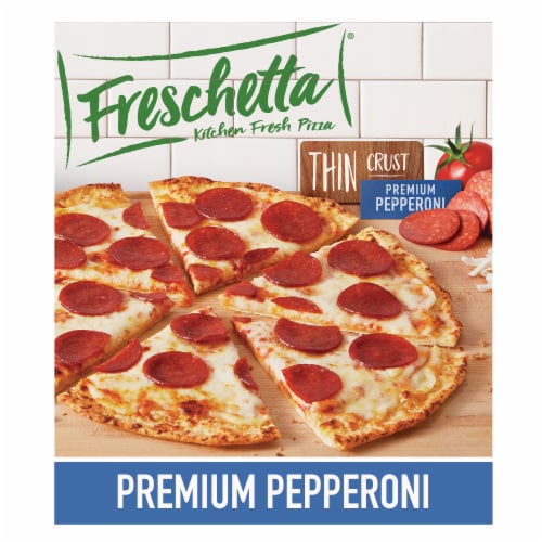 Freschetta Pepperoni Thin Crust Frozen Pizza