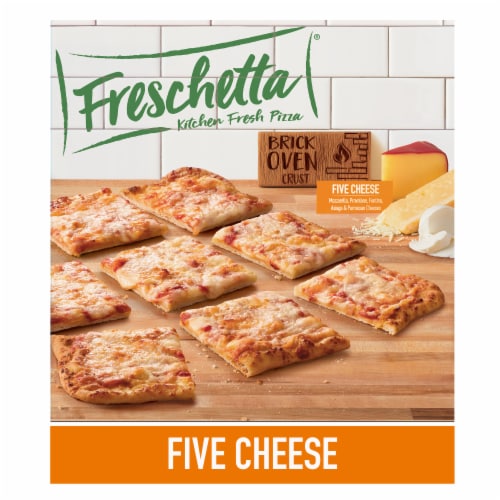 Freschetta Brick Oven Pizza Five Italian Cheese Perspective: front