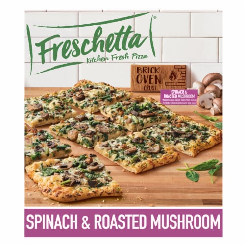 Freschetta Roasted Mushroom & Spinach Brick Oven Crust Frozen Pizza