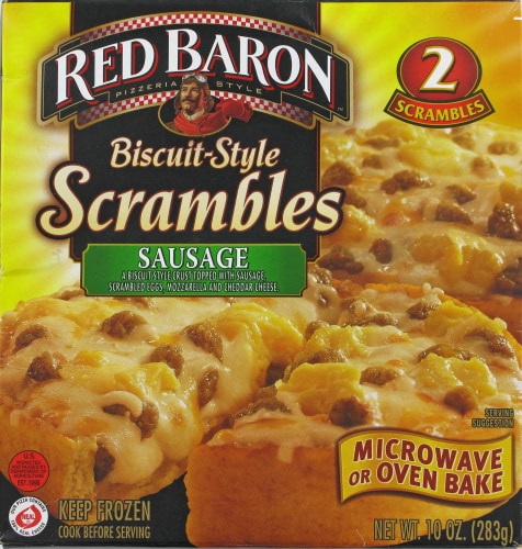 Red Baron Sausage Scrambles Perspective: front