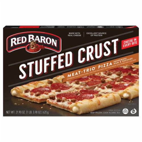 Red Baron® Stuffed Crust Meat Trio Frozen Pizza, oz City Market