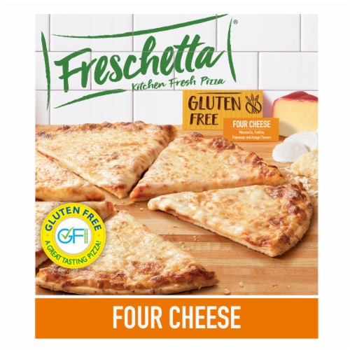 Calories in Freschetta Gluten Free Four Cheese Pizza