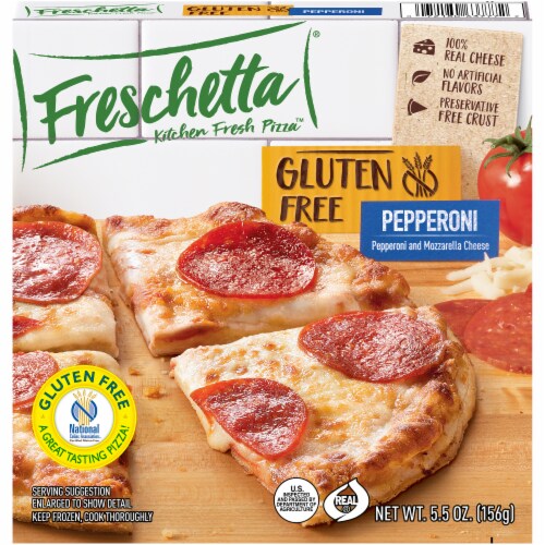 Freschetta Gluten Free Pepperoni Single Serve Pizza 55 Oz - Food 4 Less