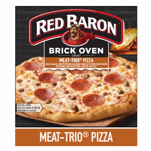 Red Baron Meat Trio Brick Oven Frozen Pizza