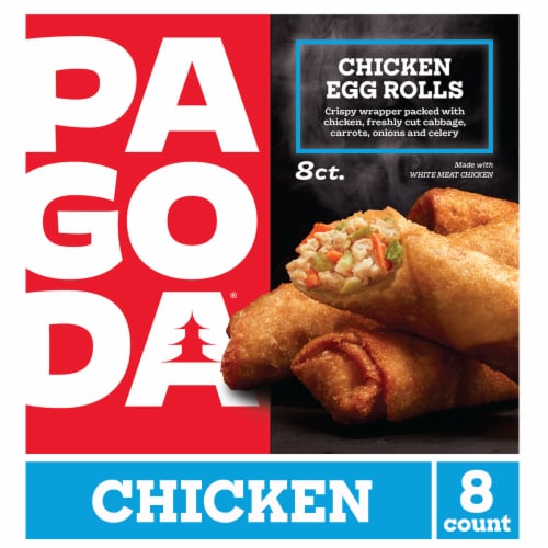 PAGODA® Chicken Egg Rolls Perspective: front