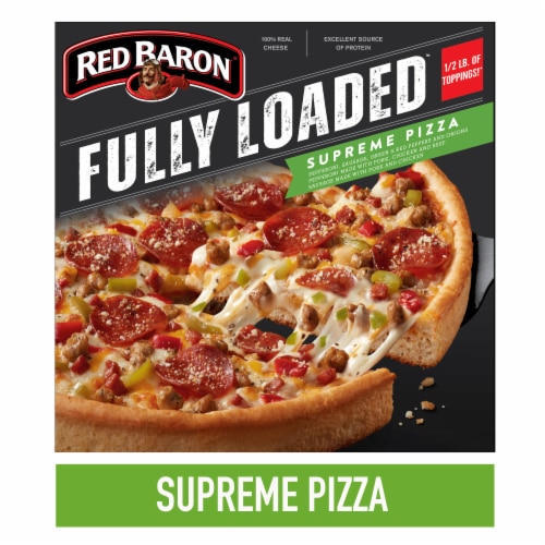 Red Baron Frozen Pizza Deep Dish Singles Four Cheese, 11.20 oz - Fry's Food  Stores