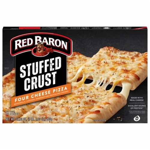 Red Baron® Frozen Four Cheese Stuffed Crust Pizza Perspective: front