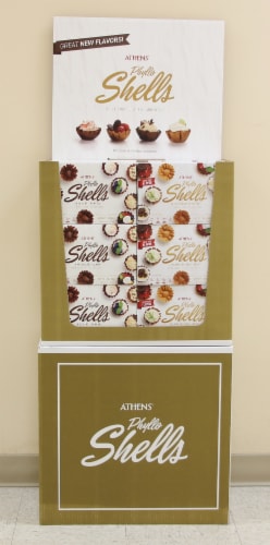Athens Phyllo Shells Shipper Perspective: front