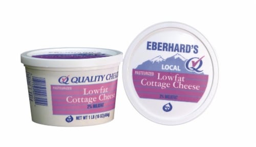 Eberhard's Dairy Lite Cottage Cheese Perspective: front