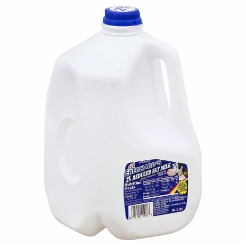 Eberhard's Dairy 2% Reduced Fat Milk Perspective: front