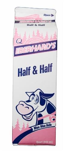 Eberhard's Dairy Half & Half Perspective: front