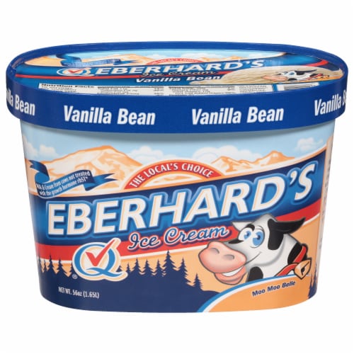 Eberhard's Vanilla Bean Ice Cream Tub Perspective: front