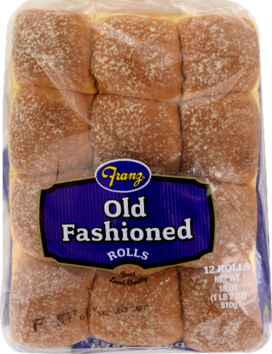 Franz Old Fashioned Dinner Rolls Perspective: front