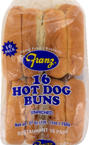 Franz® Hot Dog Buns, 16 ct / 26 oz - Smith’s Food and Drug