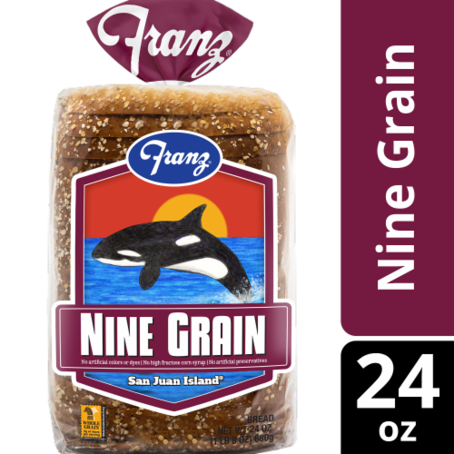 Franz San Juan Island Multigrain Bread Perspective: front