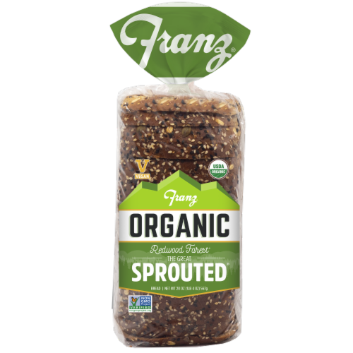 Franz® Organic The Great Sprouted Bread Perspective: front