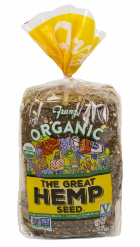 Franz Organic The Great Hemp Seed Bread Perspective: front